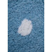 Alfombra Lavable Biscuit Azul de Lorena Canals